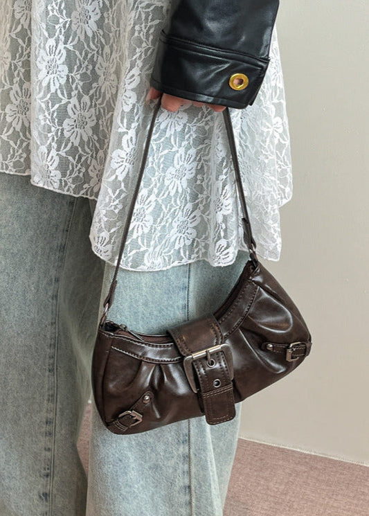 Marlette - Vintage Buckle Shoulder Bag