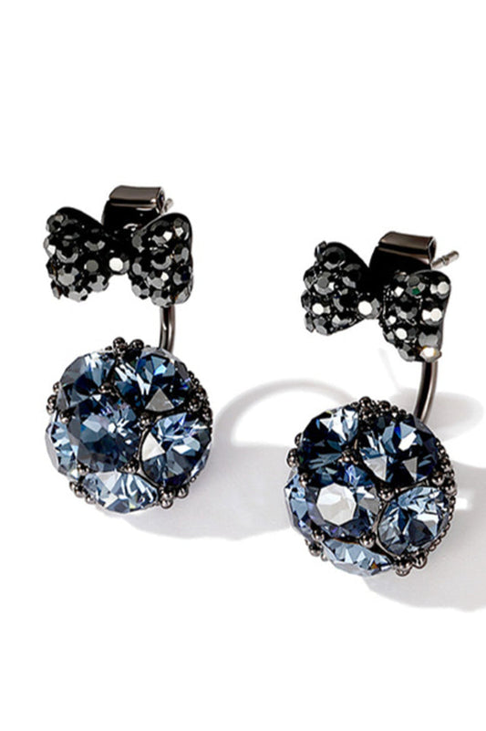 Retro Bow Stud Earrings