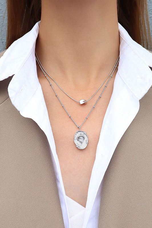 Collares sólidos de moda diaria