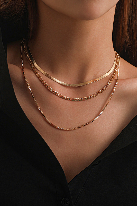 Collares de cadena con patchwork sexy de moda