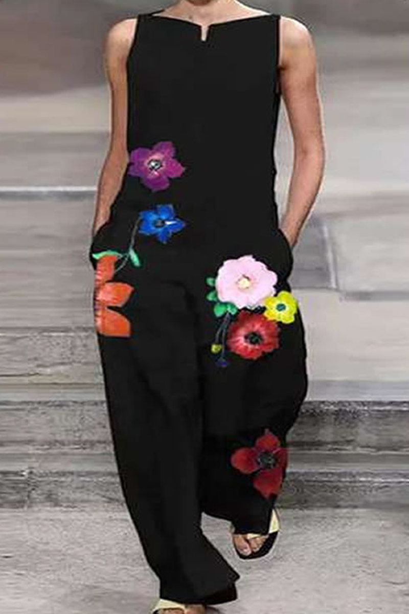 Monos rectos con cuello cuadrado y patchwork con estampado urbano