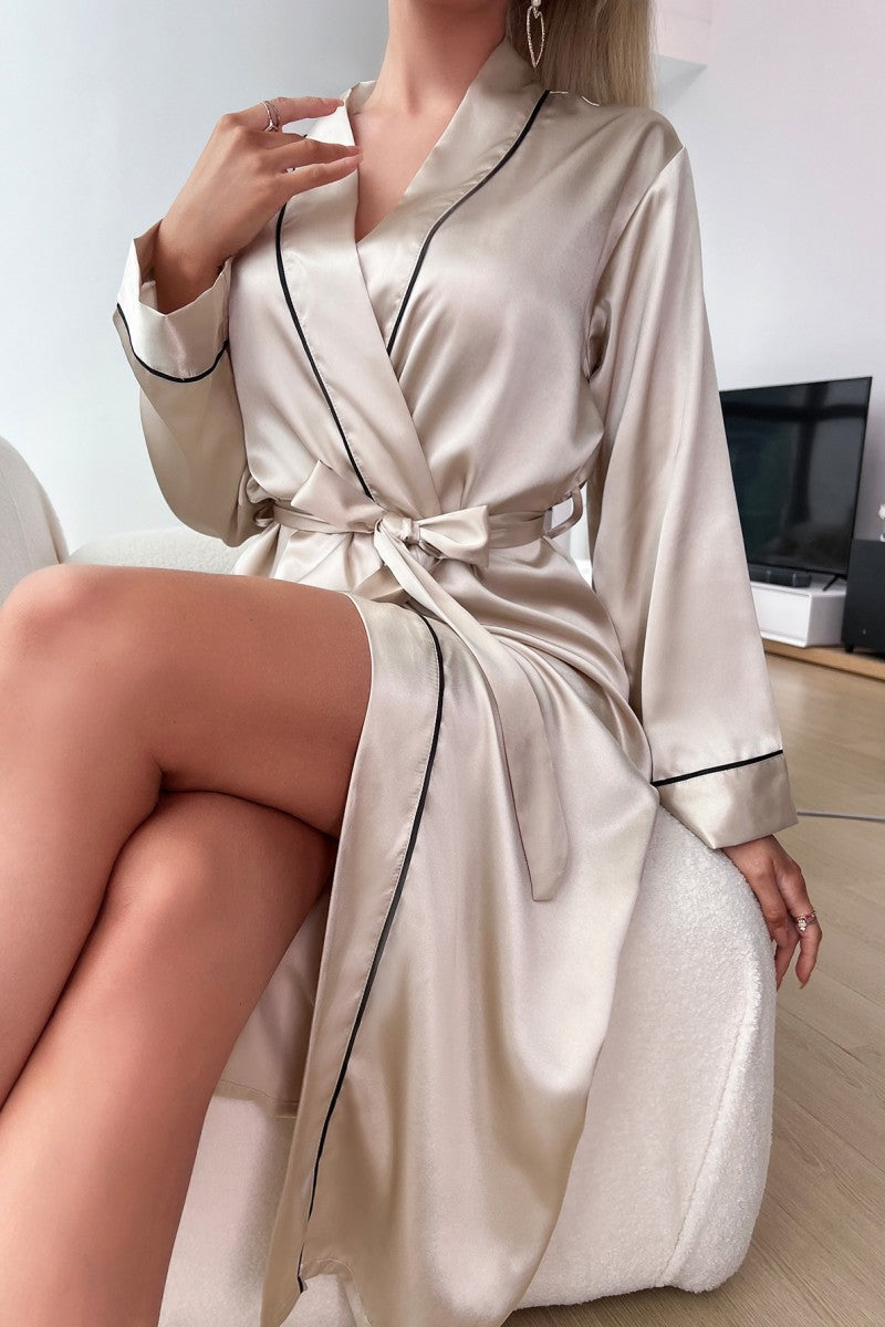 Pijamas de retazos sólidos de Sexy Living