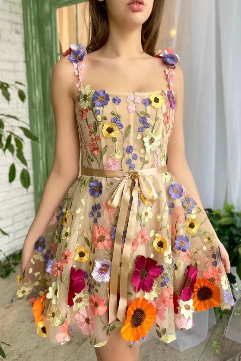 Vestidos de princesa con apliques bordados elegantes y dulces