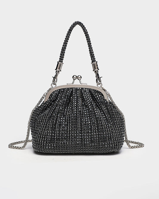 Handmade Rhinestone Evening Bag