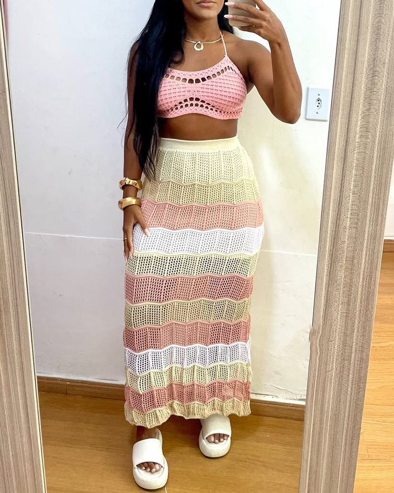 Casual Beach Dress Set