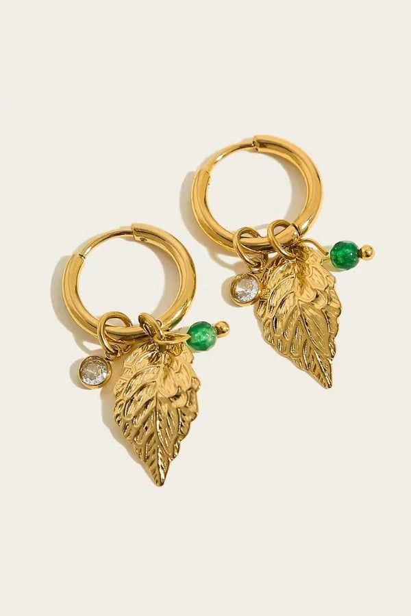 Jinni Golden Hoop Earrings