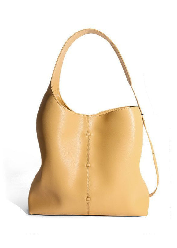 Celestia - Soft Leather Shoulder Tote Bag