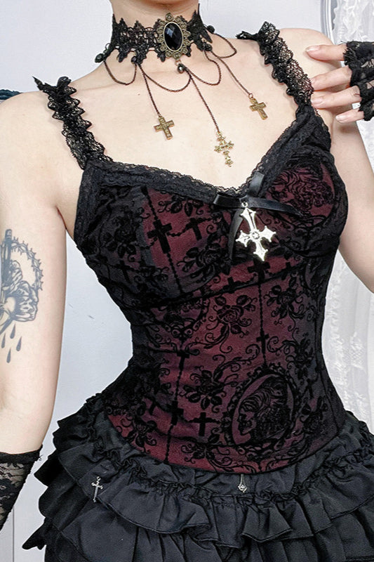 Dark Gothic Slim Fit Corset
