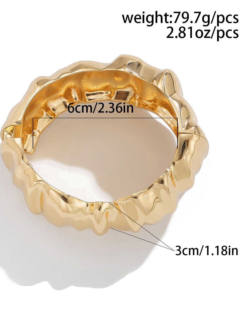 Versatile Irregular Geometric Bracelet