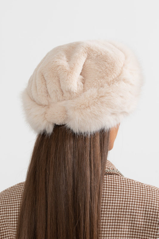Faux Fur Roller Hat