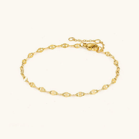 Minimalist Gold Chain Anklet