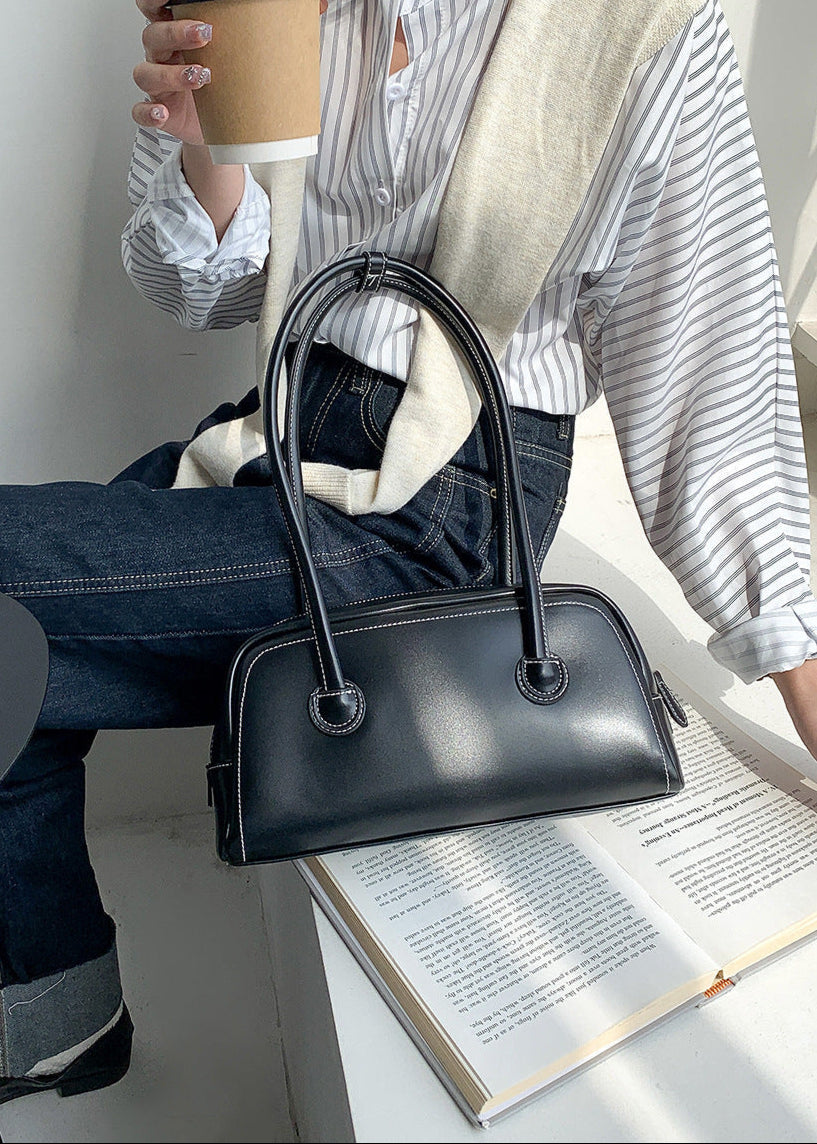 StructuRed Mini Shoulder Bag – Timeless Compact Handbag