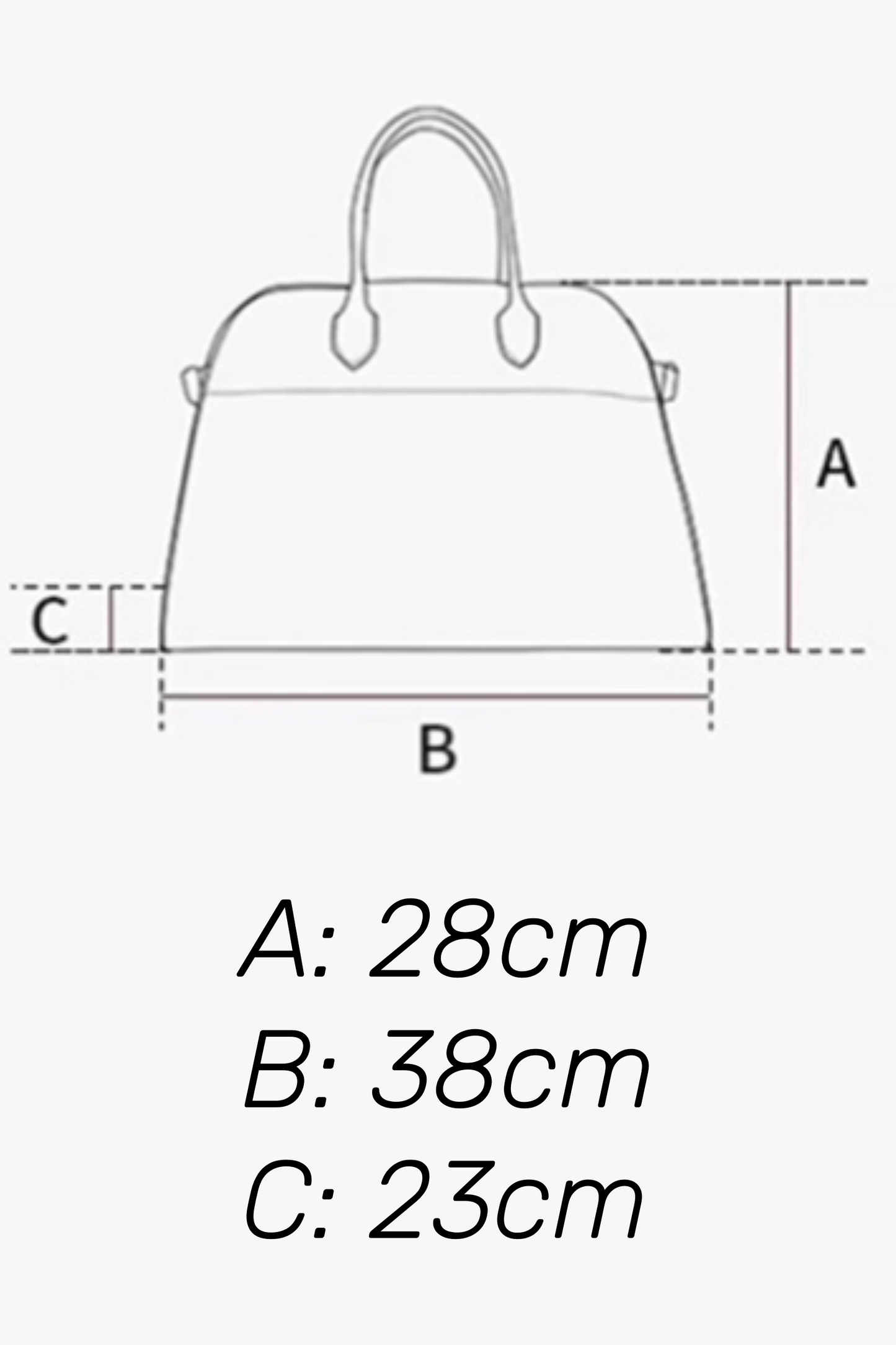 Buckle Detailed Tote Bag