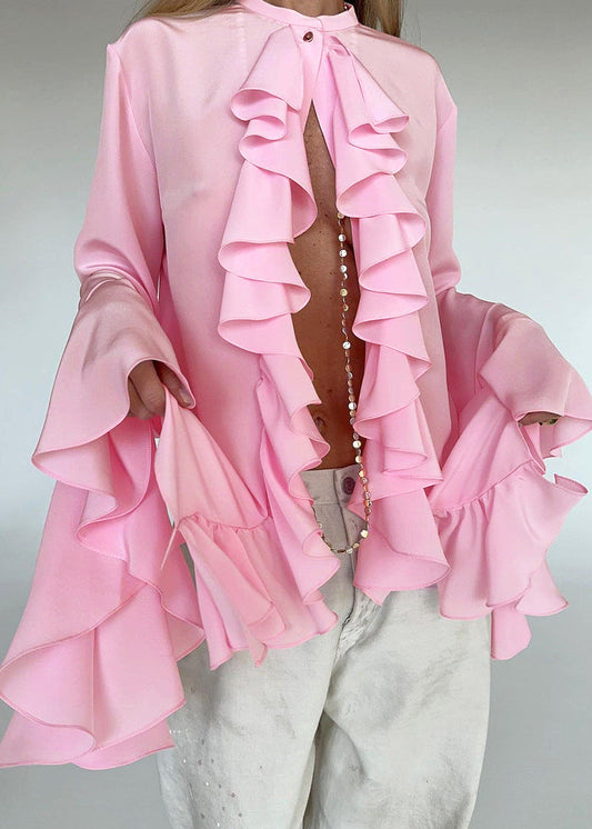 Rosalind Charm - Ruffled Statement Blouse