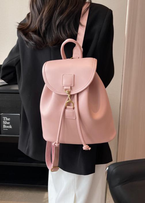 Chic PU Leather Backpack