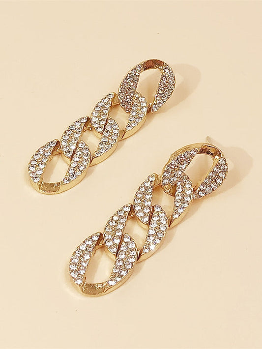1 Pair Drop Earrings For Party Evening Street Gift Alloy Link / Chain Fashion for Women
