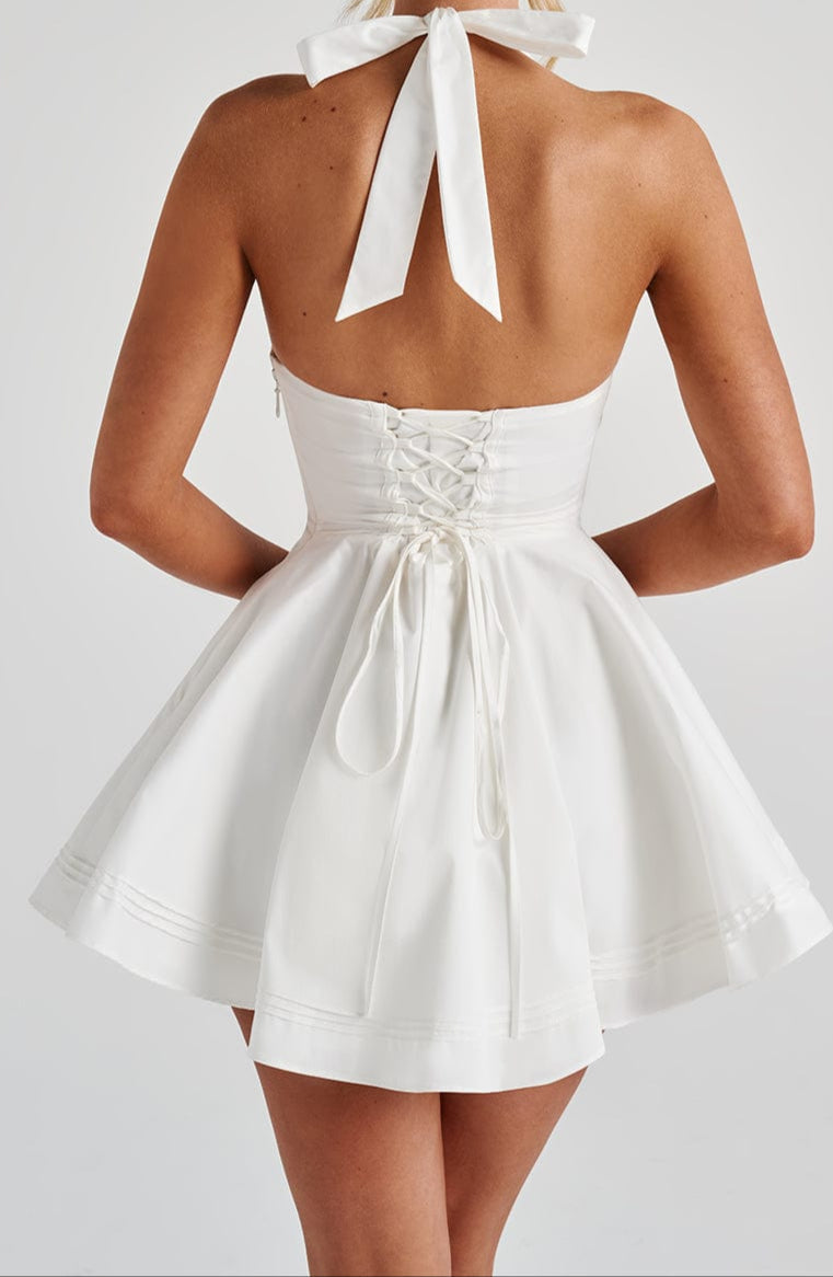 Marta Mini Dress - Ivory