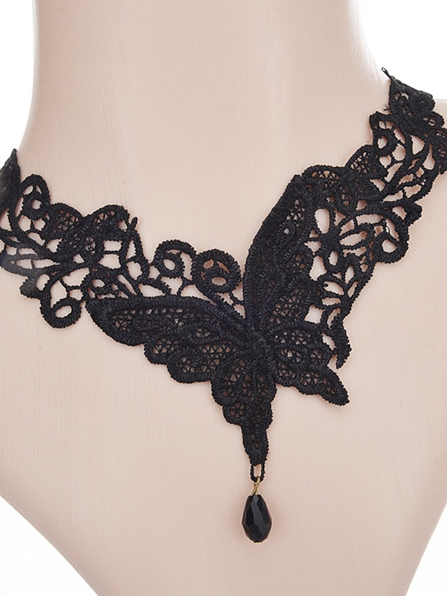 1PC Necklace For Party Evening Daily Fabric Classic Butterfly for Women