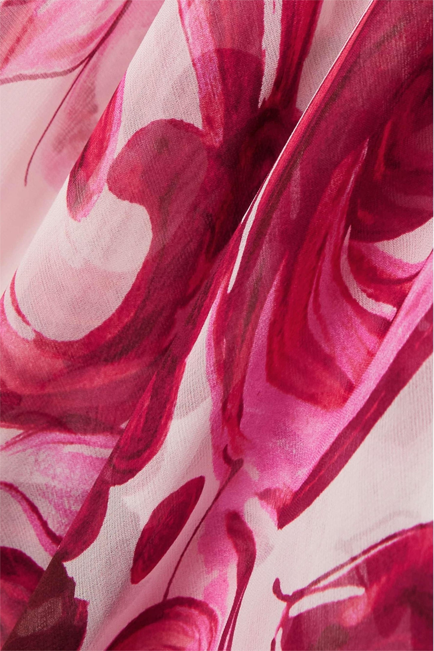 Vestido midi con cuello redondo y mangas abullonadas de cachemira