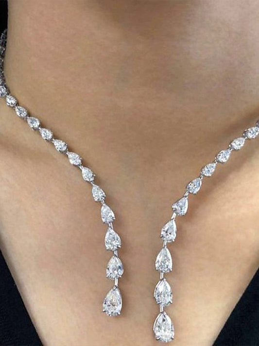 1PC Necklace For Party Clavicle Chain Necklaces Gold Creative Blade Chain Fashion Simple Flat Snake Bone Chain Choker Necklace Clothing Accessories Adjustable Jewelry for Women and Girls for Women