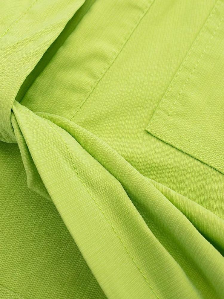 Blusa de lino corta retorcida Kay