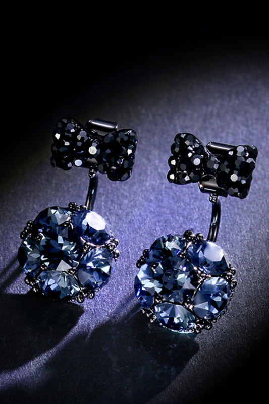 Retro Bow Stud Earrings