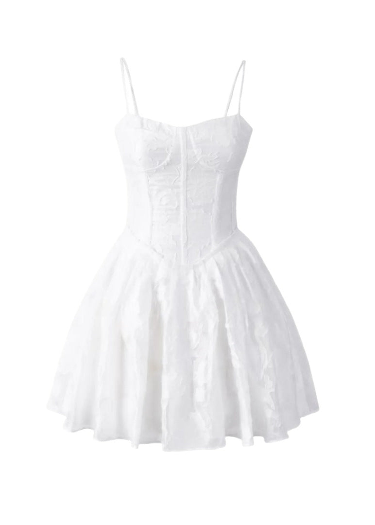 Bianca - Satin Corset Mini Dress