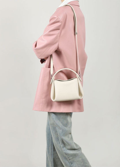 Ravenette - Structured Leather Crossbody Bag