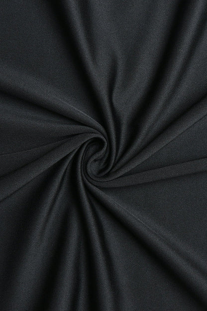 Elegant Fitted Bell Sleeve Top Tail Skirt Two Pieces Set