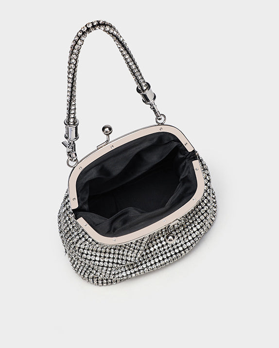 Handmade Rhinestone Evening Bag