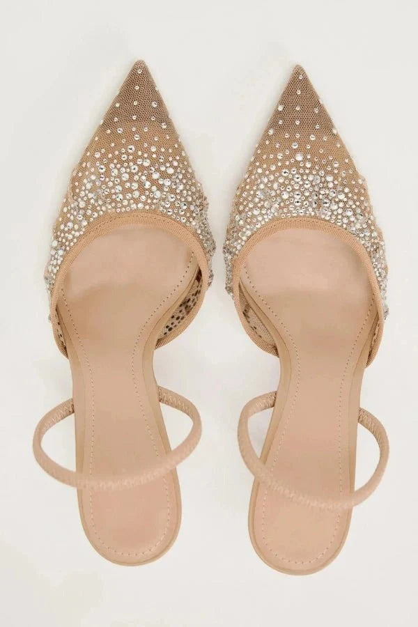 Ingrid Crystal Heels