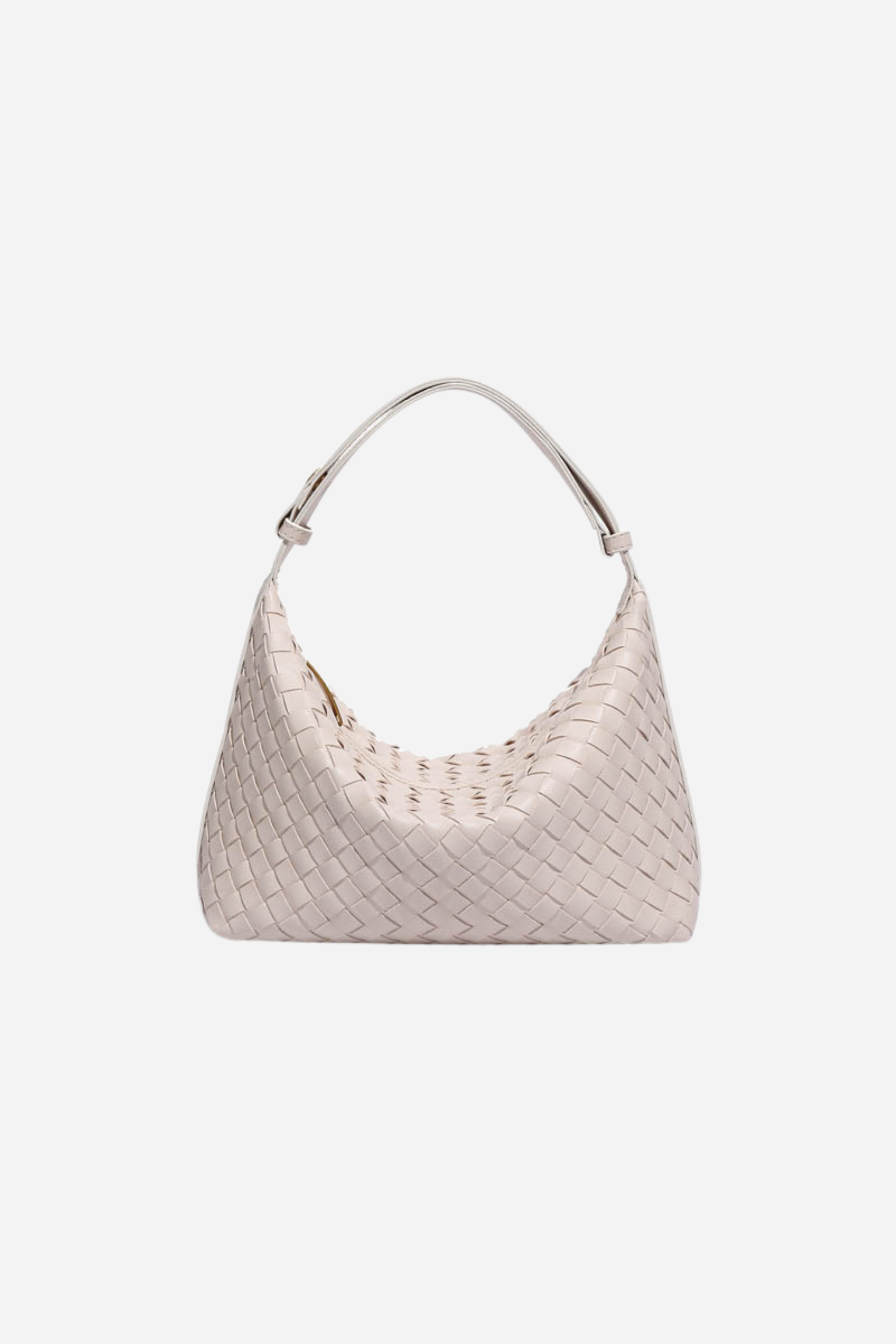 Weaved Leather Hobo Bag