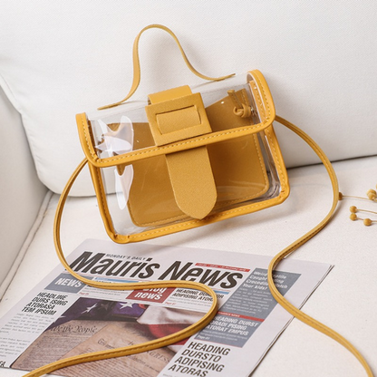 Fashion Casual Transparent Crossbody Bag