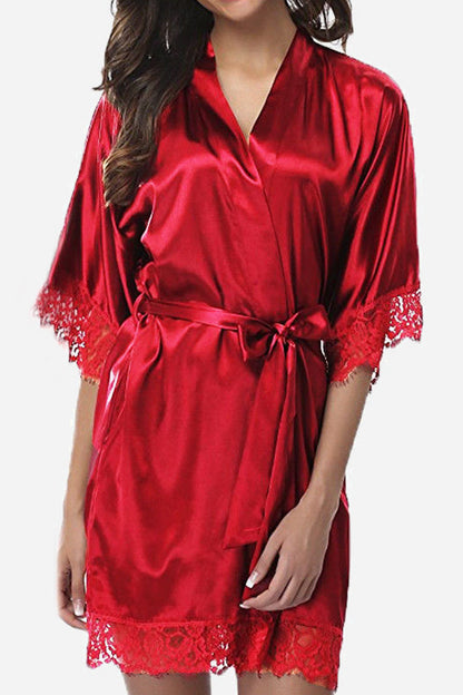 Sexy Fashion Loose Lace Nightdress(3 Colors)