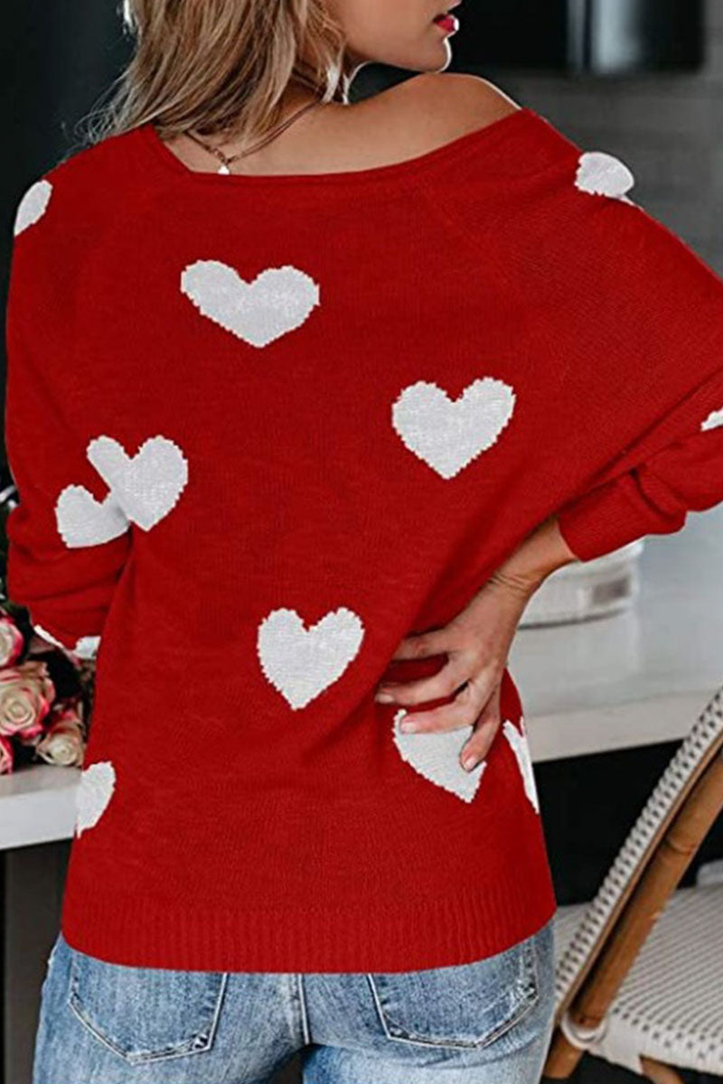 Tops básicos de cintura media con cuello en V y estampado casual de moda