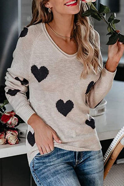 Tops básicos de cintura media con cuello en V y estampado casual de moda