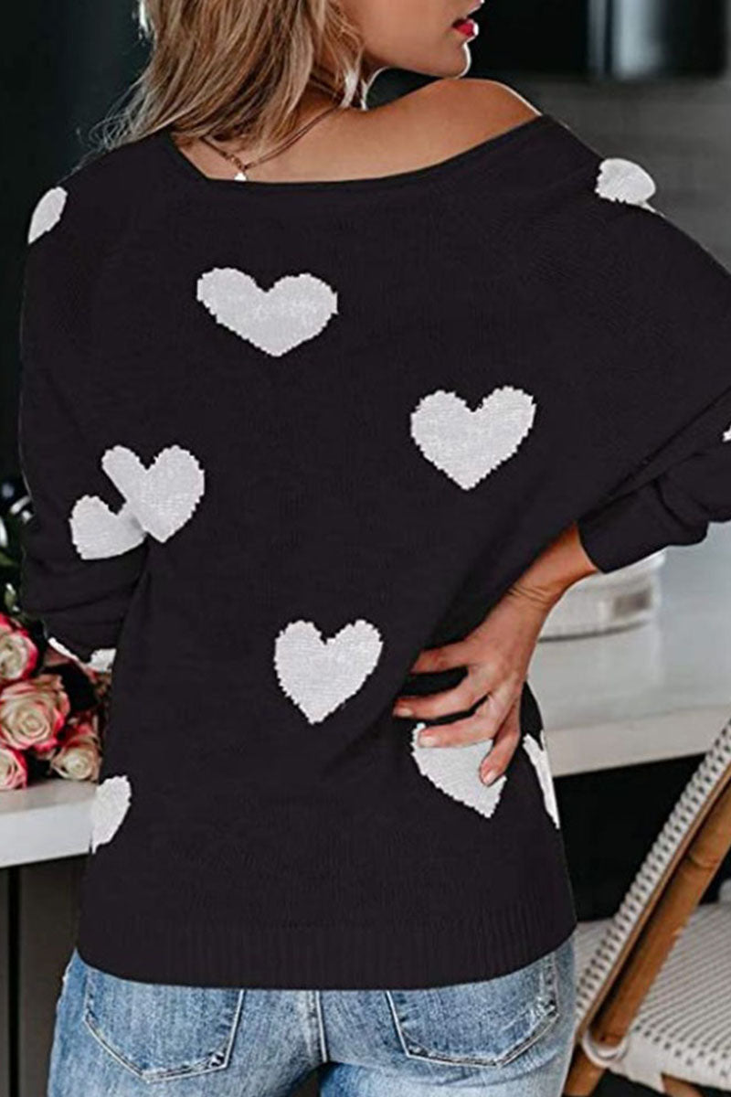 Tops básicos de cintura media con cuello en V y estampado casual de moda