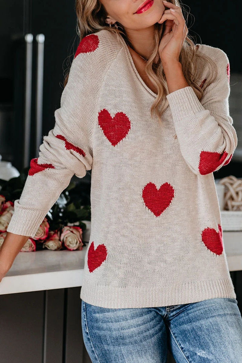 Tops básicos de cintura media con cuello en V y estampado casual de moda