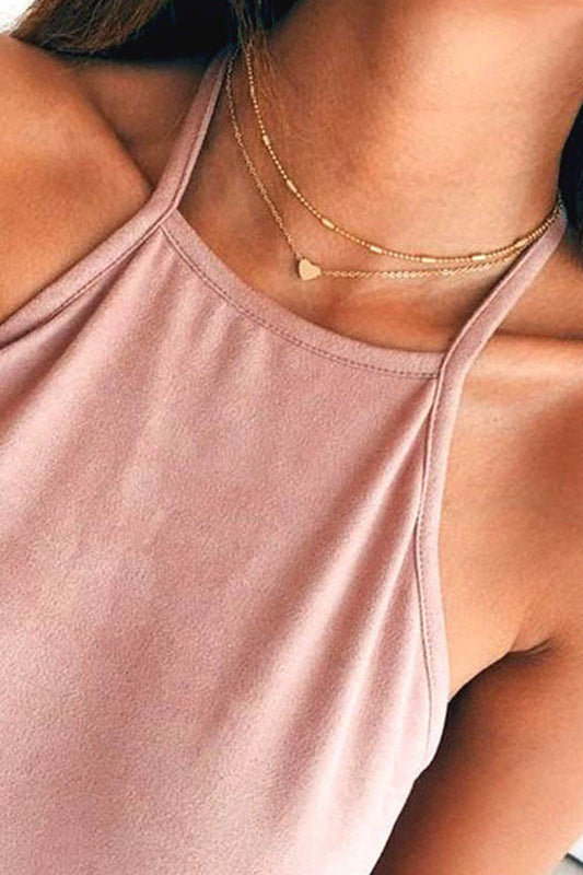 Moda Simplicidad Sólidos Collares Accesorios