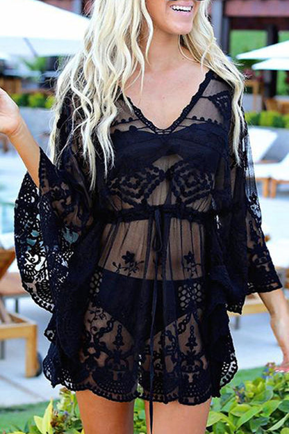 Trajes de baño transparentes de moda para vacaciones