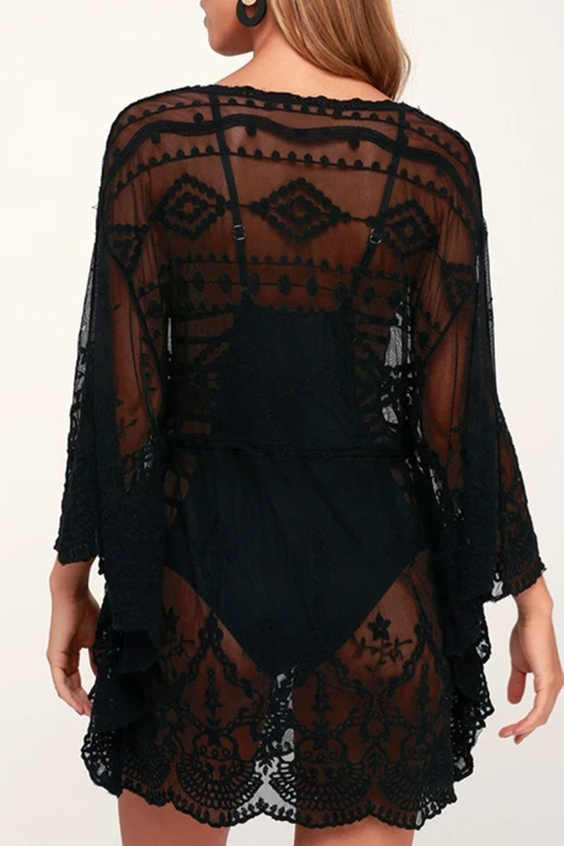 Trajes de baño transparentes de moda para vacaciones