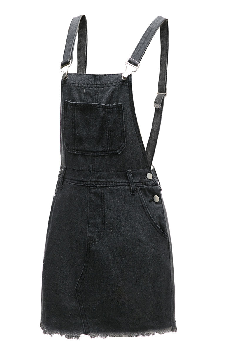 Vestidos de moda con tirantes finos y patchwork urbano (4 colores)