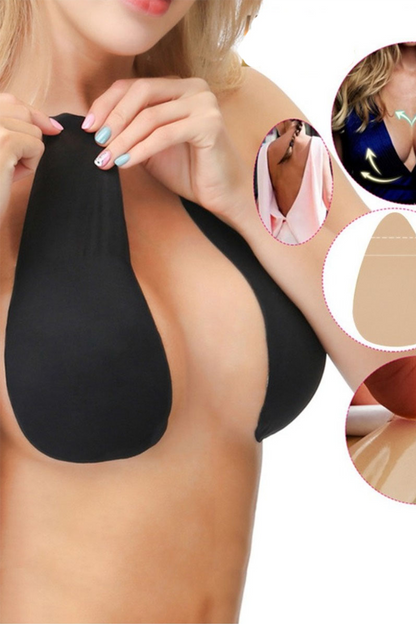 Sujetador invisible sólido sexy - Dos pares de tapetas -©