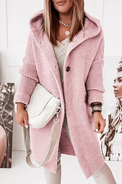 Suéter informal con capucha y hebilla (8 colores)