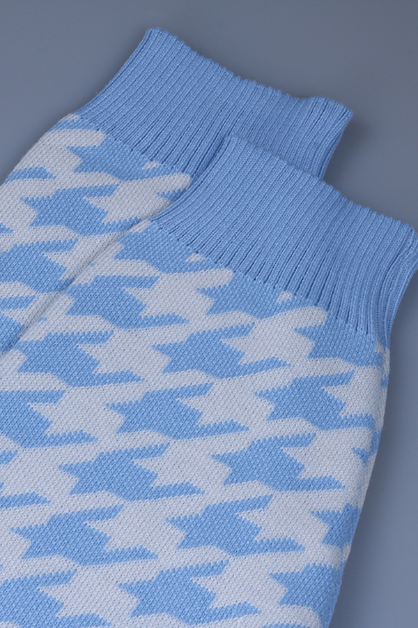 Suéter de cuello redondo con contraste de patchwork geométrico de moda urbana (3 colores)