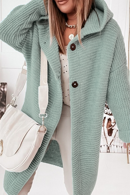 Suéter informal con capucha y hebilla (8 colores)