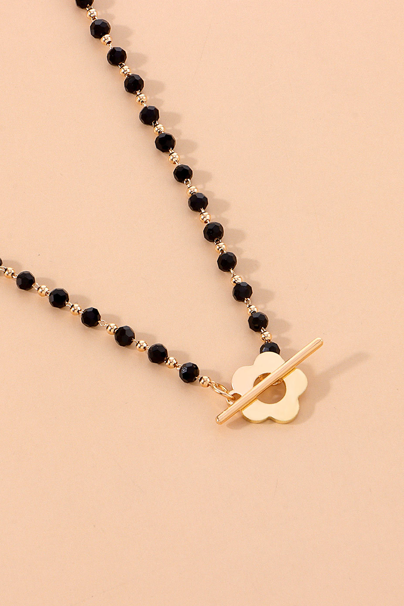 Collares de tubo de cuentas de patchwork sexys de moda