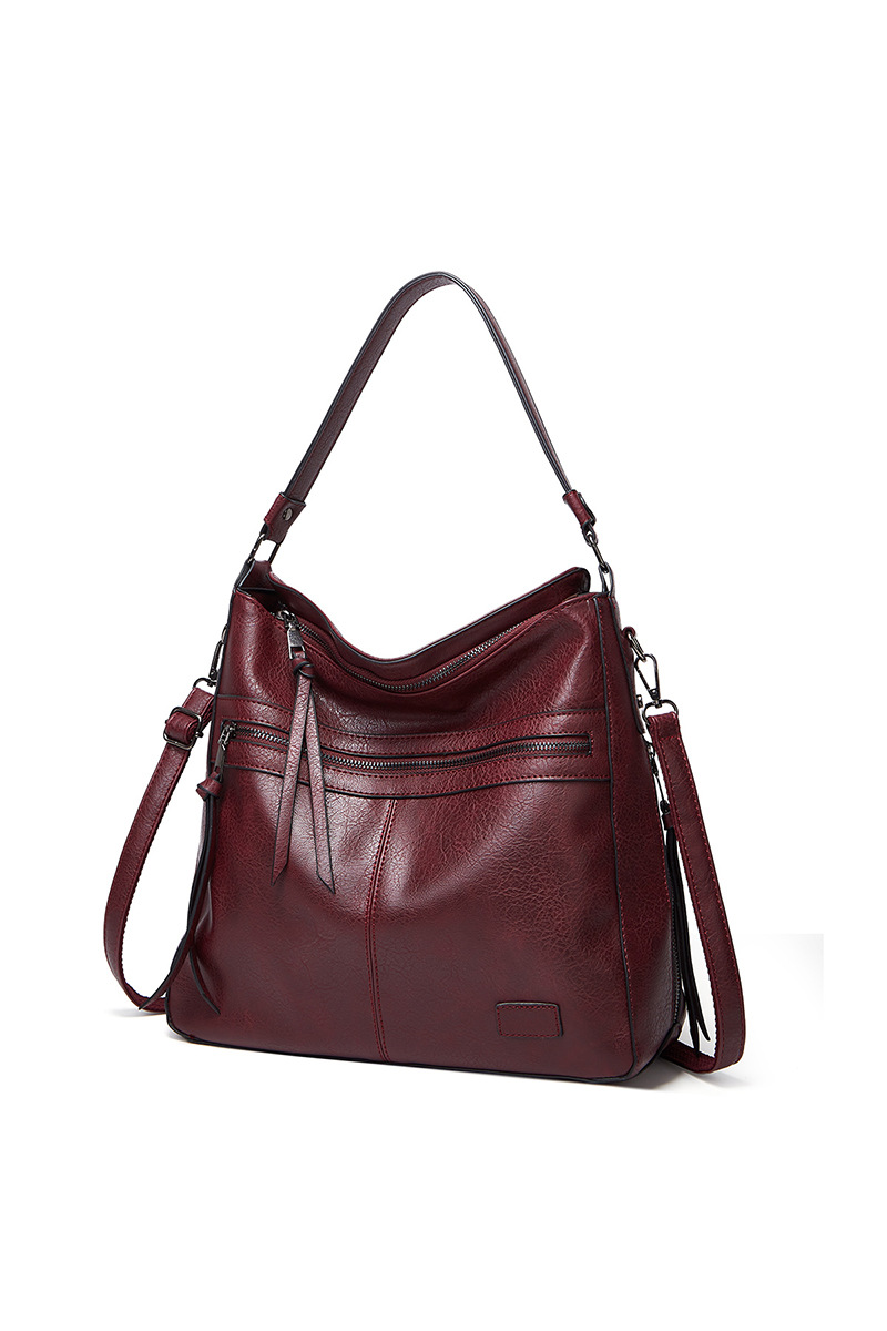 Bolsos casuales de patchwork lisos (5 colores)