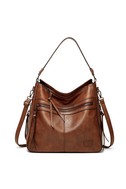 Bolsos casuales de patchwork lisos (5 colores)