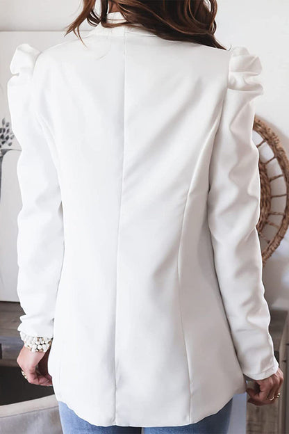 Prendas de abrigo de cuello vuelto de color liso de moda (5 colores)